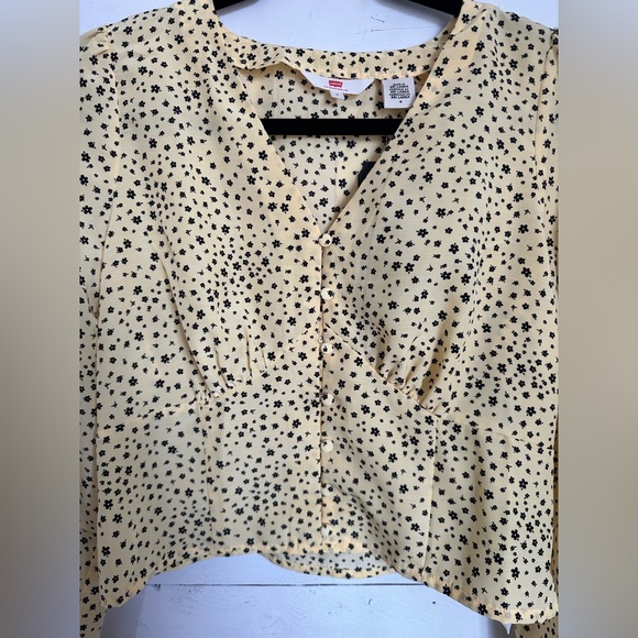 Levi’s Floral Long Sleeve Blouse - Picture 4 of 4